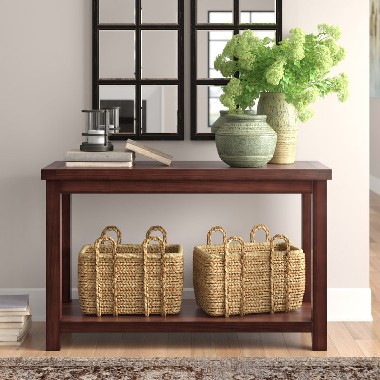 Three Posts Kensley 47.63'' Solid Wood Console Table & Reviews ...